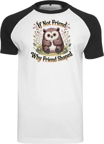Owlbear lover - Pen and paper, owlbear, dungeon master, pathfinder rpg, tabletop rpg, vecna, ravenloft, druid class, D&D, warlock, monster manual, if not friend, cute monster, animal companion, ranger - Raglan T-Shirt