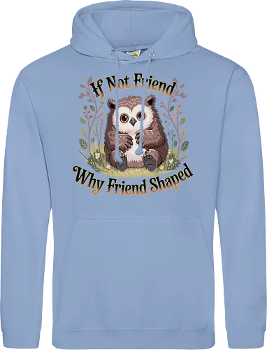 Owlbear lover - Pen and paper, owlbear, dungeon master, pathfinder rpg, tabletop rpg, vecna, ravenloft, druid class, D&D, warlock, monster manual, if not friend, cute monster, animal companion, ranger - Standard Hoodie