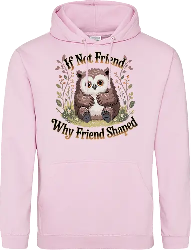 Owlbear lover - Pen and paper, owlbear, dungeon master, pathfinder rpg, tabletop rpg, vecna, ravenloft, druid class, D&D, warlock, monster manual, if not friend, cute monster, animal companion, ranger - Standard Hoodie