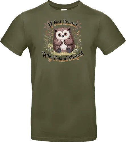 Owlbear lover - Pen and paper, owlbear, dungeon master, pathfinder rpg, tabletop rpg, vecna, ravenloft, druid class, D&D, warlock, monster manual, if not friend, cute monster, animal companion, ranger - Standard T-Shirt