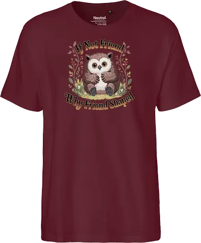 Owlbear lover - Pen and paper, owlbear, dungeon master, pathfinder rpg, tabletop rpg, vecna, ravenloft, druid class, D&D, warlock, monster manual, if not friend, cute monster, animal companion, ranger - Fairtrade T-Shirt
