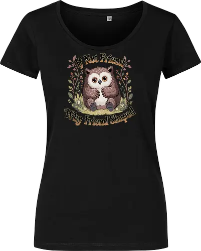Owlbear lover - Pen and paper, owlbear, dungeon master, pathfinder rpg, tabletop rpg, vecna, ravenloft, druid class, D&D, warlock, monster manual, if not friend, cute monster, animal companion, ranger - Damen T-Shirt