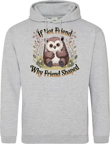 Owlbear lover - Pen and paper, owlbear, dungeon master, pathfinder rpg, tabletop rpg, vecna, ravenloft, druid class, D&D, warlock, monster manual, if not friend, cute monster, animal companion, ranger - Standard Hoodie