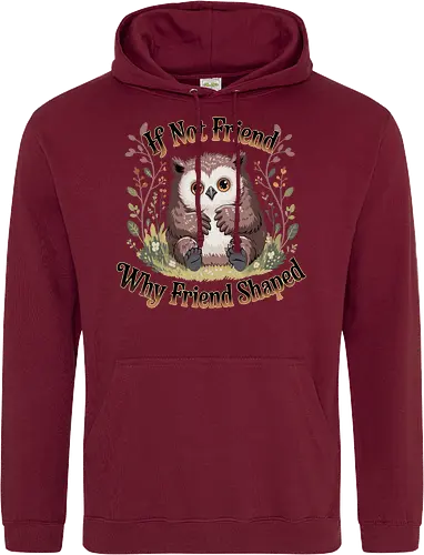 Owlbear lover - Pen and paper, owlbear, dungeon master, pathfinder rpg, tabletop rpg, vecna, ravenloft, druid class, D&D, warlock, monster manual, if not friend, cute monster, animal companion, ranger - Standard Hoodie
