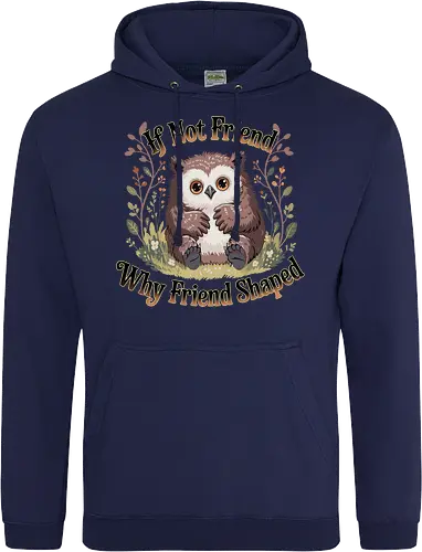Owlbear lover - Pen and paper, owlbear, dungeon master, pathfinder rpg, tabletop rpg, vecna, ravenloft, druid class, D&D, warlock, monster manual, if not friend, cute monster, animal companion, ranger - Standard Hoodie