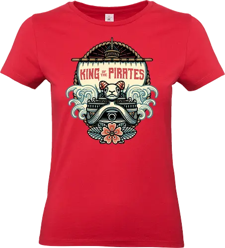 King of the Pirates Insignia - Anime, Manga, Japanese, TV series, pirate, TV show, animation - Standard T-Shirt (Frauen)