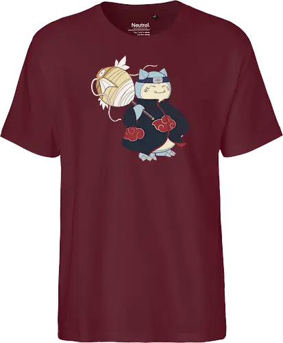 Relax Akatsuki - snorlax akatsuki shirt, shinobi snorlax t-shirt, anime mashup graphic tee, red cloud ninja cloak, sleeping pokemon ninja, akatsuki snorlax apparel, hidden mist headband shirt, samehada sword graphic, funny anime crossover top, minimalist anime streetwear, pocket monster ninja art, japanese pop culture clothing, otaku gift ideas, snorlax fan merchandise, ninja organization t-shirt, epic anime power up shirt, blue and navy anime design, gamer lifestyle apparel, legendary shinobi t-shirt - Fairtrade T-Shirt