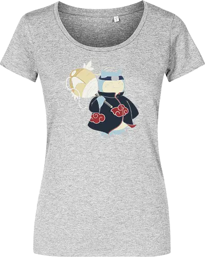 Relax Akatsuki - snorlax akatsuki shirt, shinobi snorlax t-shirt, anime mashup graphic tee, red cloud ninja cloak, sleeping pokemon ninja, akatsuki snorlax apparel, hidden mist headband shirt, samehada sword graphic, funny anime crossover top, minimalist anime streetwear, pocket monster ninja art, japanese pop culture clothing, otaku gift ideas, snorlax fan merchandise, ninja organization t-shirt, epic anime power up shirt, blue and navy anime design, gamer lifestyle apparel, legendary shinobi t-shirt - Damen T-Shirt