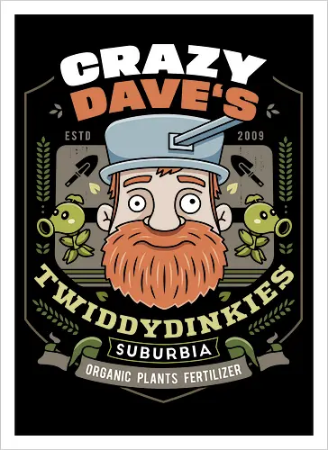 Crazy Dave Fertilizer Vintage