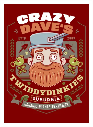 Crazy Dave Fertilizer Vintage