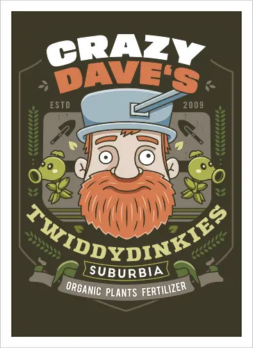 Crazy Dave Fertilizer Vintage
