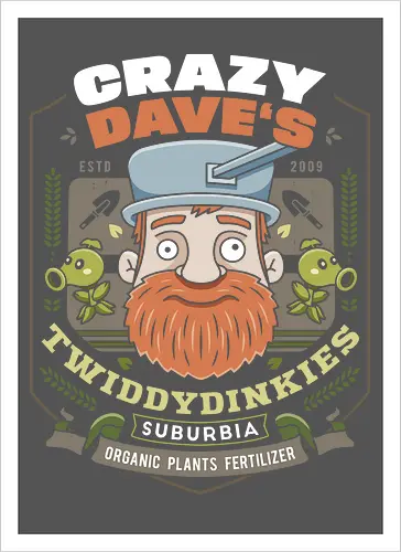 Crazy Dave Fertilizer Vintage