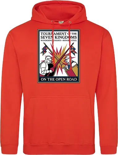 Retro Knight Duel Graphic