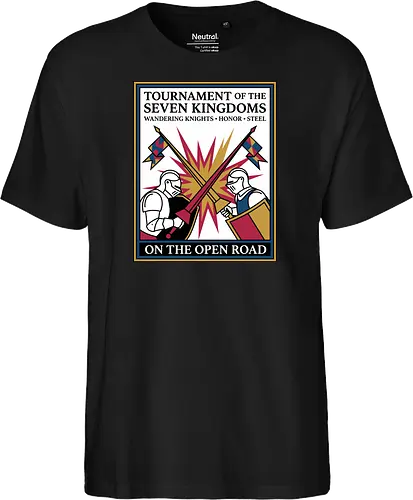 Retro Knight Duel Graphic