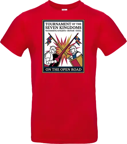 Retro Knight Duel Graphic