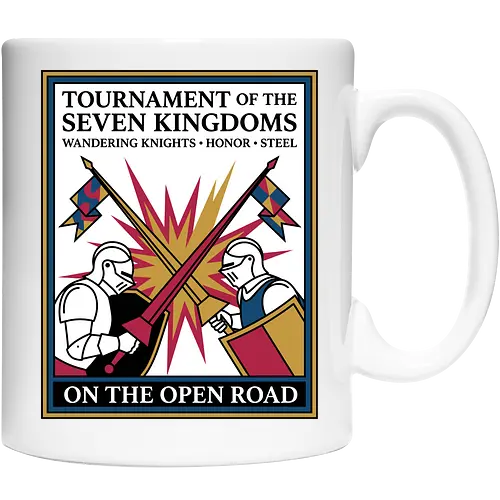 Retro Knight Duel Graphic