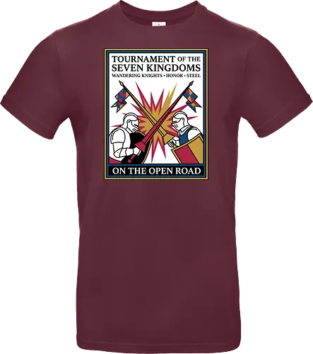 Retro Knight Duel Graphic