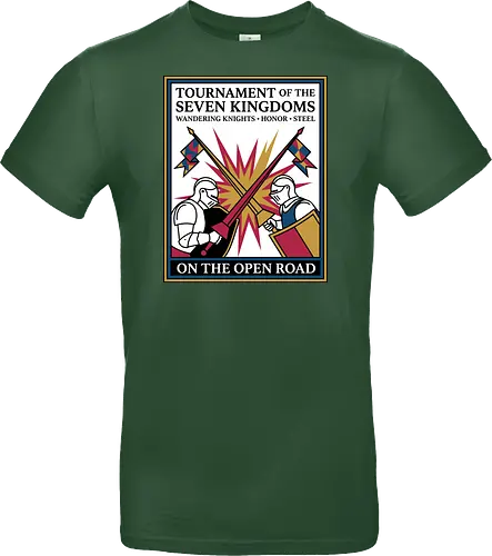 Retro Knight Duel Graphic