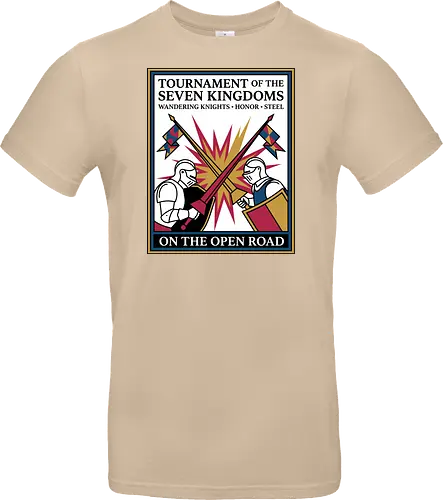 Retro Knight Duel Graphic