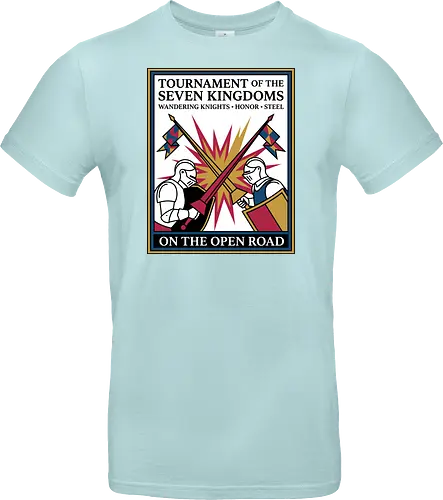 Retro Knight Duel Graphic