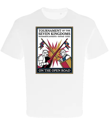 Retro Knight Duel Graphic