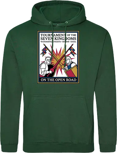 Retro Knight Duel Graphic