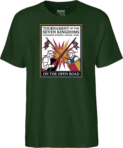 Retro Knight Duel Graphic