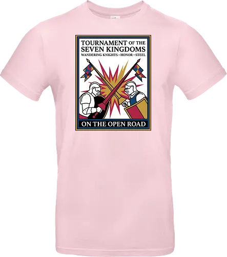 Retro Knight Duel Graphic