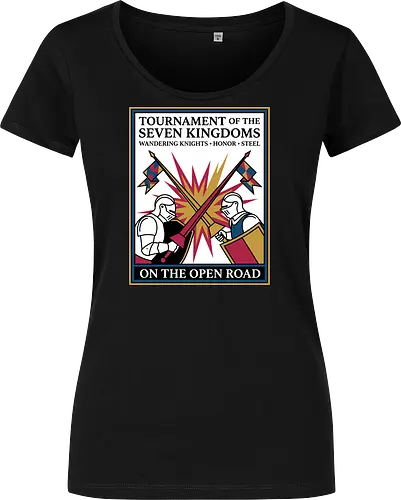 Retro Knight Duel Graphic