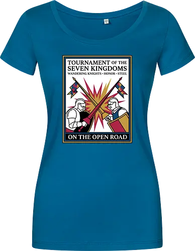 Retro Knight Duel Graphic