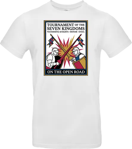 Retro Knight Duel Graphic