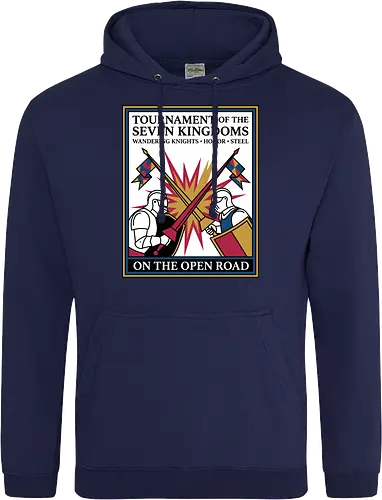 Retro Knight Duel Graphic