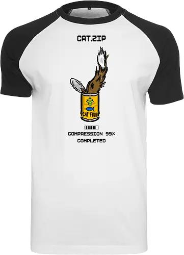 Lustige Geek-Katze für Food- und Computer-Nerds