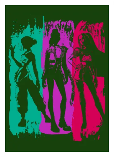 Demon hunter brushstrokes