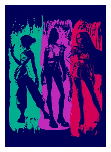 Demon hunter brushstrokes