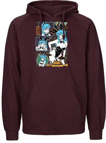 Bulma - Dragon, bulma, bulma briefs, anime girl, classic anime, manga anime, japanese anime, anime art, otaku style - Fairtrade Hoodie