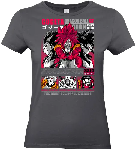 Gogeta ssj4 - dragon ball gt, gogeta ssj4, super saiyan 4, anime fusion, shonen anime, manga anime, japanese anime, anime art, otaku style - Standard T-Shirt (Frauen)