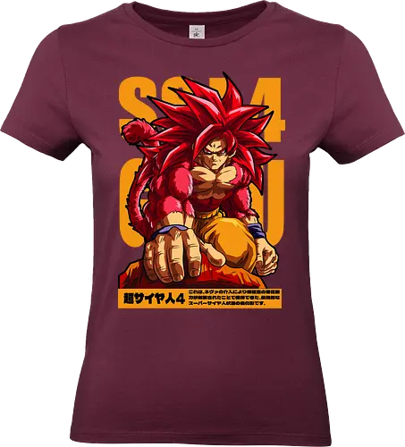 Goku ssj4 - dragon ball gt, goku ssj4, super saiyan 4, anime character, shonen anime, manga anime, japanese anime, anime art, otaku style - Standard T-Shirt (Frauen)