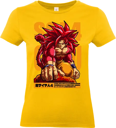 Goku ssj4 - dragon ball gt, goku ssj4, super saiyan 4, anime character, shonen anime, manga anime, japanese anime, anime art, otaku style - Standard T-Shirt (Frauen)