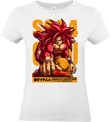 Goku ssj4 - dragon ball gt, goku ssj4, super saiyan 4, anime character, shonen anime, manga anime, japanese anime, anime art, otaku style - Standard T-Shirt (Frauen)