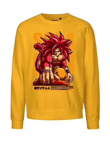 Goku ssj4 - dragon ball gt, goku ssj4, super saiyan 4, anime character, shonen anime, manga anime, japanese anime, anime art, otaku style - Fairtrade Sweatshirt