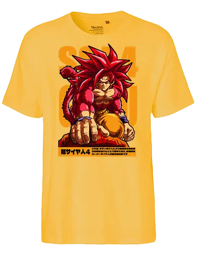 Goku ssj4 - dragon ball gt, goku ssj4, super saiyan 4, anime character, shonen anime, manga anime, japanese anime, anime art, otaku style - Fairtrade T-Shirt