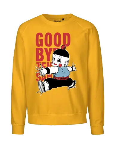 Goodbye Ten-san - dragon ball z, chiaotzu, chaos dragon ball, goodbye tien, emotional anime, anime moment, classic anime, manga anime, japanese anime, anime art - Fairtrade Sweatshirt