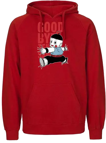 Goodbye Ten-san - dragon ball z, chiaotzu, chaos dragon ball, goodbye tien, emotional anime, anime moment, classic anime, manga anime, japanese anime, anime art - Fairtrade Hoodie
