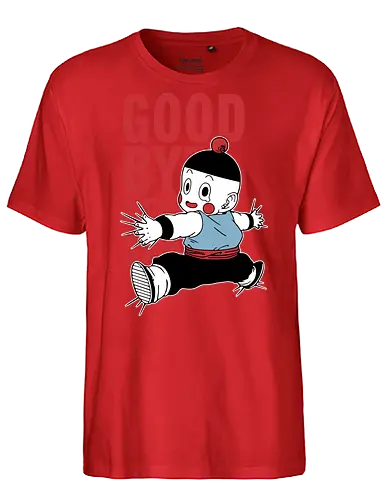 Goodbye Ten-san - dragon ball z, chiaotzu, chaos dragon ball, goodbye tien, emotional anime, anime moment, classic anime, manga anime, japanese anime, anime art - Fairtrade T-Shirt