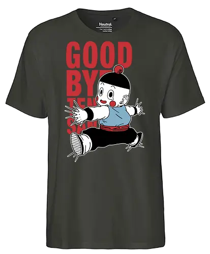 Goodbye Ten-san - dragon ball z, chiaotzu, chaos dragon ball, goodbye tien, emotional anime, anime moment, classic anime, manga anime, japanese anime, anime art - Fairtrade T-Shirt