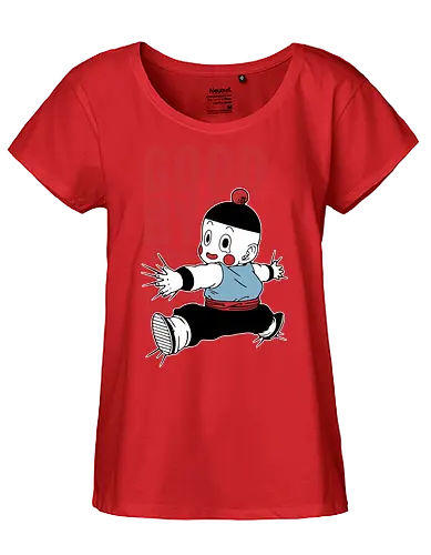 Goodbye Ten-san - dragon ball z, chiaotzu, chaos dragon ball, goodbye tien, emotional anime, anime moment, classic anime, manga anime, japanese anime, anime art - Fairtrade Girl Shirt