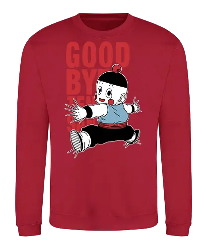 Goodbye Ten-san - dragon ball z, chiaotzu, chaos dragon ball, goodbye tien, emotional anime, anime moment, classic anime, manga anime, japanese anime, anime art - Sweatshirt