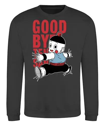 Goodbye Ten-san - dragon ball z, chiaotzu, chaos dragon ball, goodbye tien, emotional anime, anime moment, classic anime, manga anime, japanese anime, anime art - Sweatshirt
