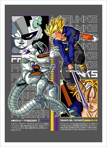 Future Trunks vs Frieza